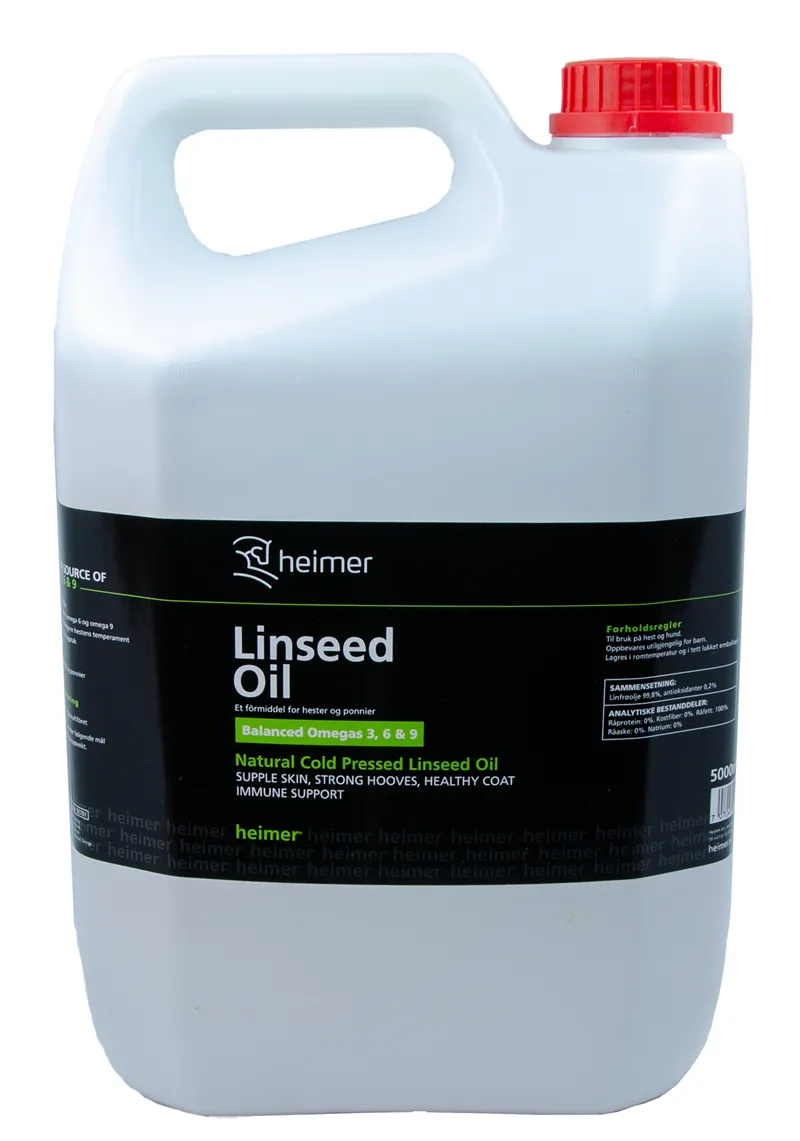 LINSEED OIL HEIMER - bakside